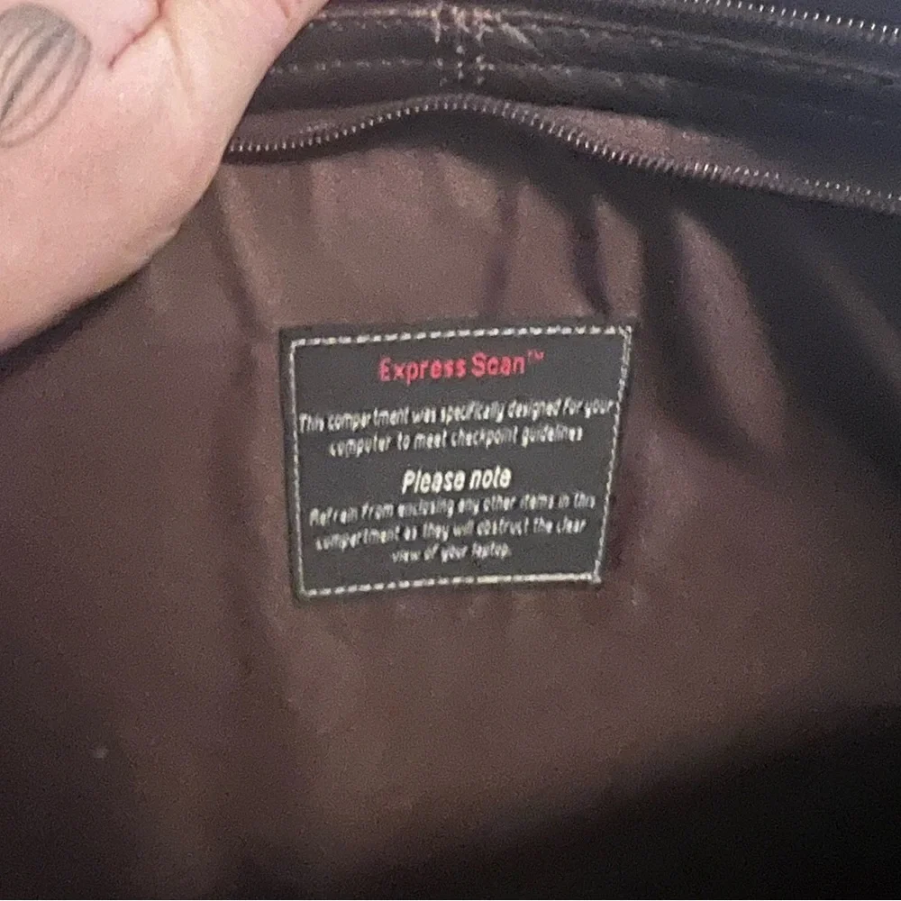 Mori Brown Leather Multi-pocket Briefcase made in Columbia High Quality